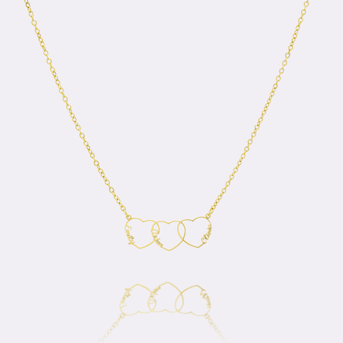 Personalized Heart Name Necklace - Regal Collective