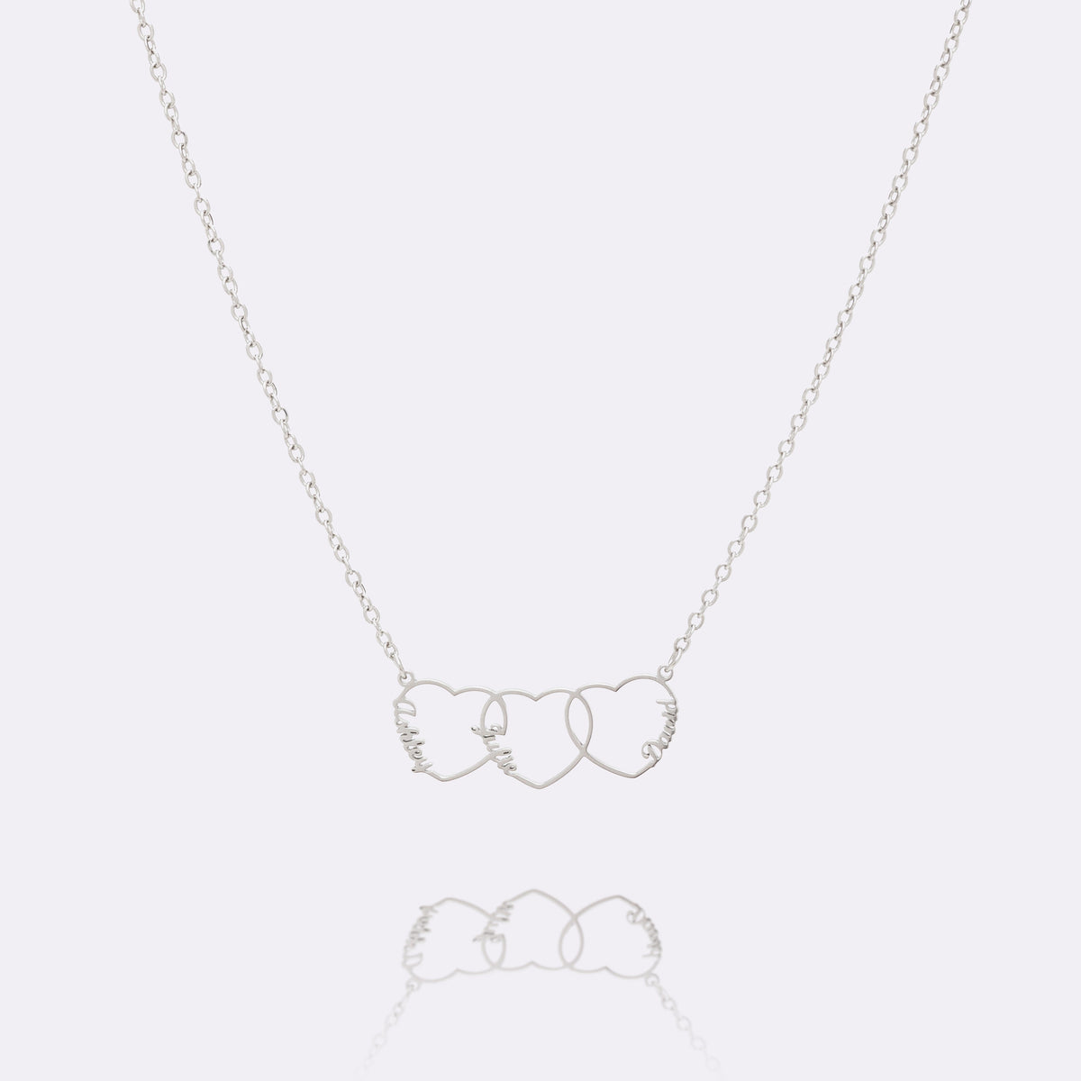 Personalized Heart Name Necklace - Regal Collective