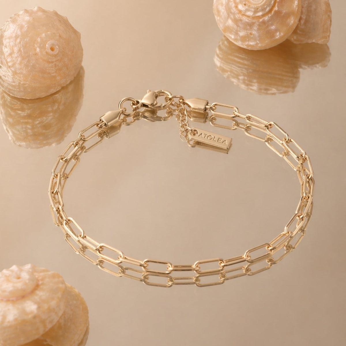 "Cozumel" Paperclip Bracelet