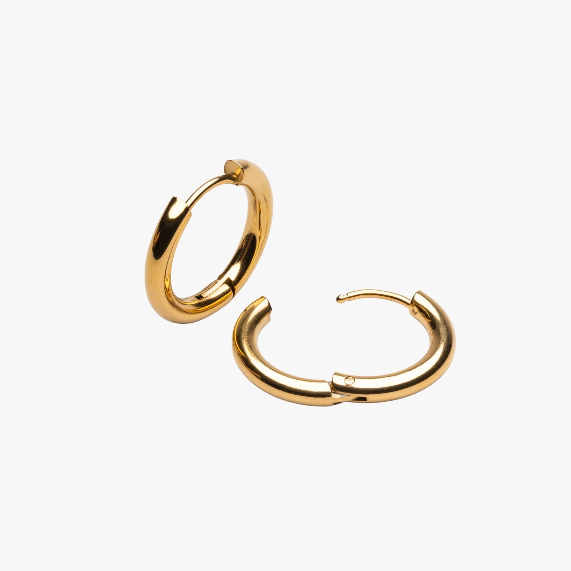 Tiny Huggie Hoops