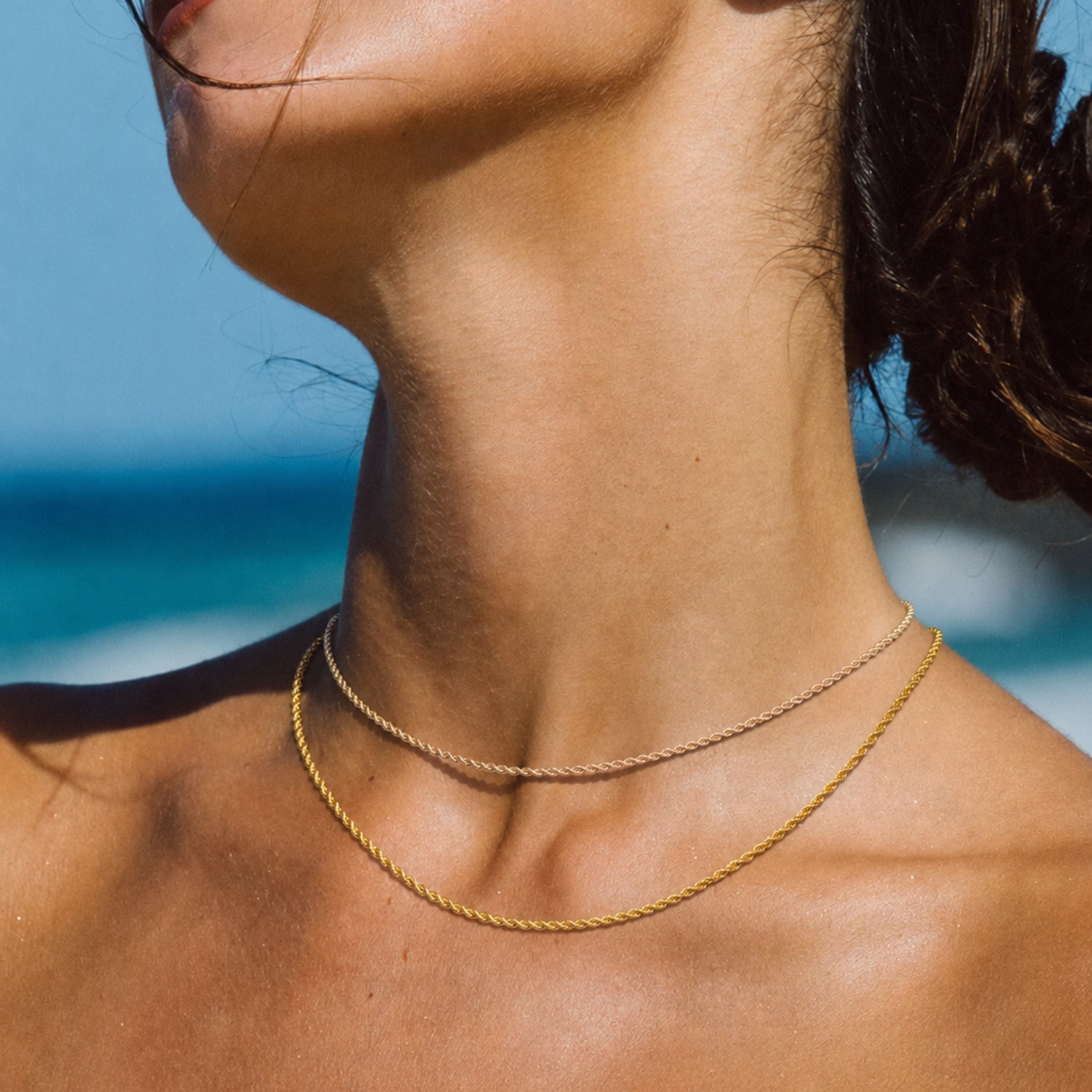 "Calvi" Rope Chain Necklace