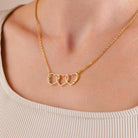 Personalized Heart Name Necklace - Regal Collective
