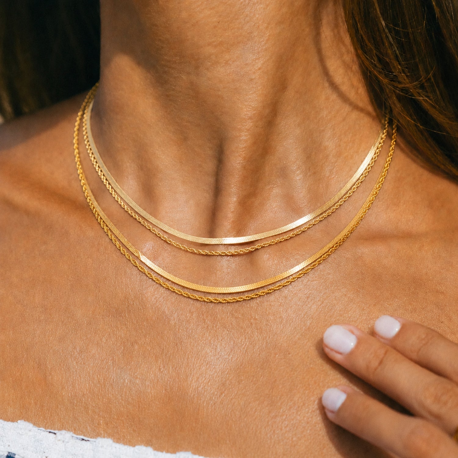 "Ios" Layered Necklace