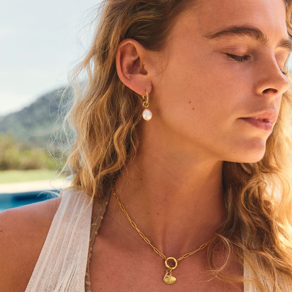 Mabel | Women Pearl Drop Earring Charms