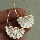 Seraphina | Women Faux Pearl Boho Bridal Earrings