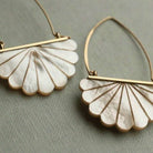 Seraphina | Women Faux Pearl Boho Bridal Earrings