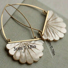 Seraphina | Women Faux Pearl Boho Bridal Earrings