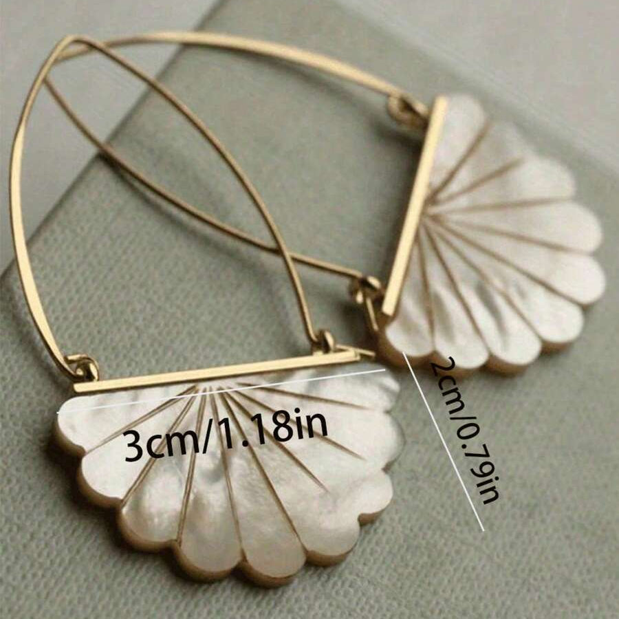 Seraphina | Women Faux Pearl Boho Bridal Earrings
