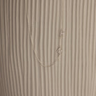 Sideways Initial Necklace