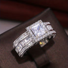 Beatrix | Women Square Cubic Zirconia Ring