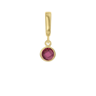 Bezel Birthstone Charms