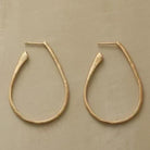 Chic Vintage Gold Hoops