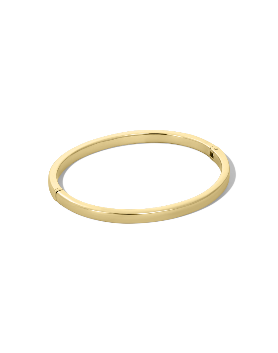Classic Bracelet in gold, style B product shot on white background