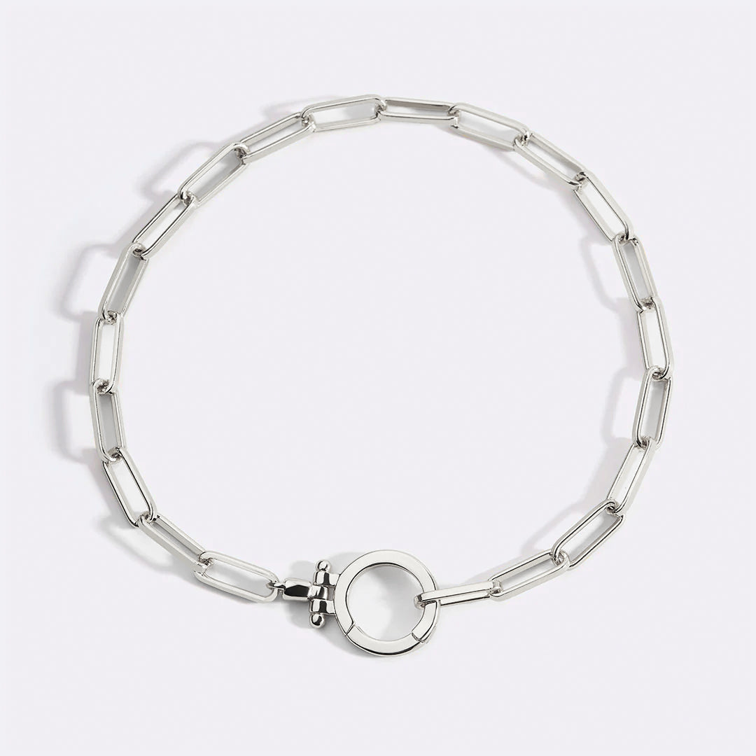 Paperclip Chain Bracelet