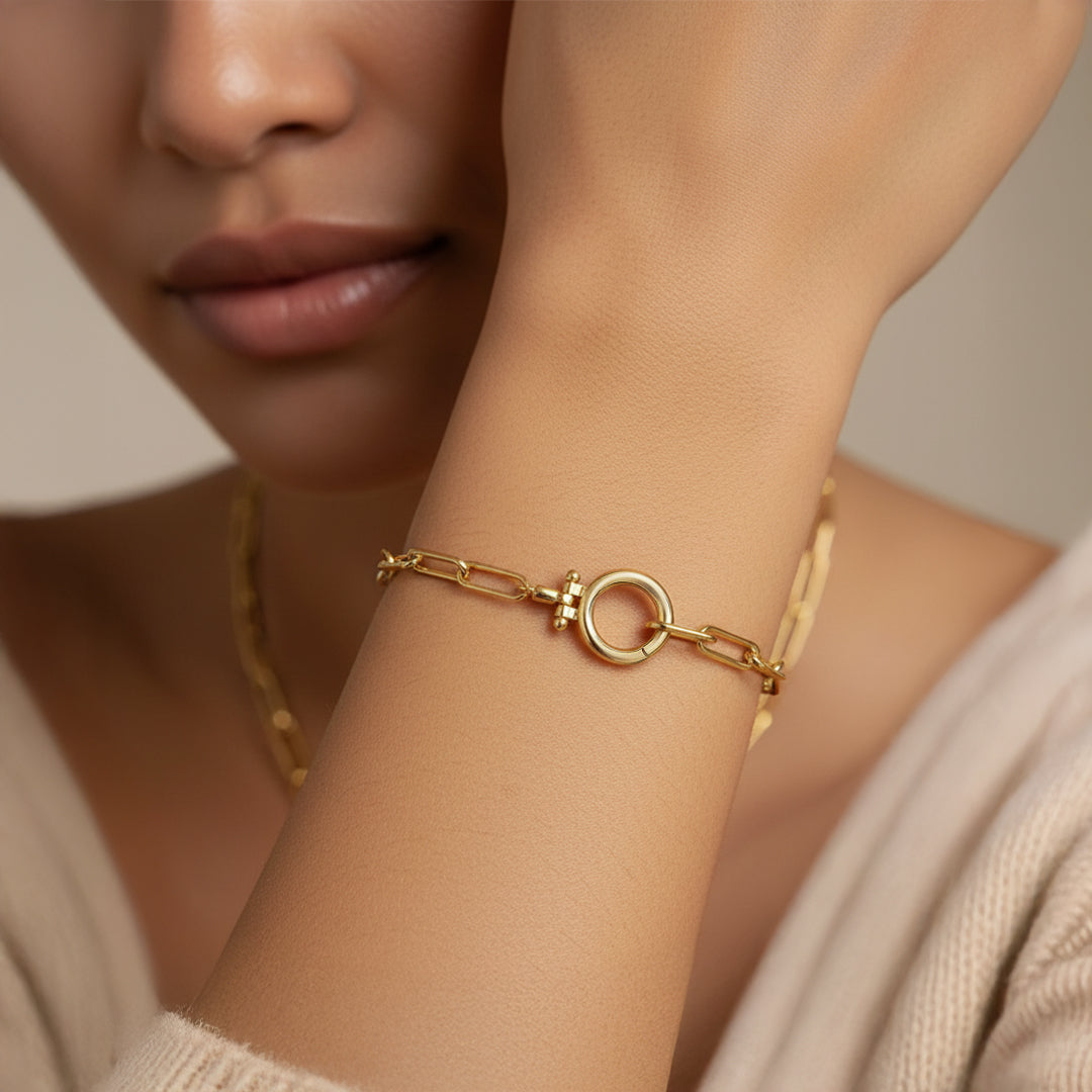 Paperclip Chain Bracelet