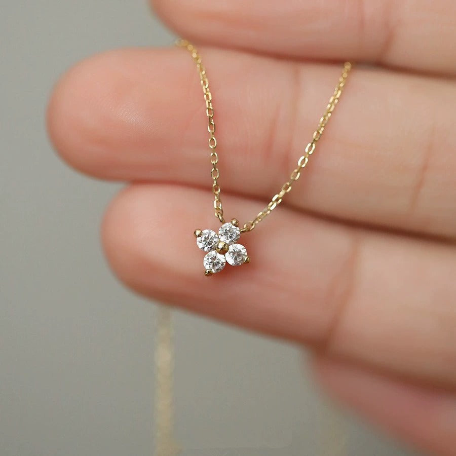 Mia Crystal Pedant Necklace - Joie d’Or