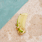 Gold Ultimate Cartilage Clickers 6mm styled in summer ear stack