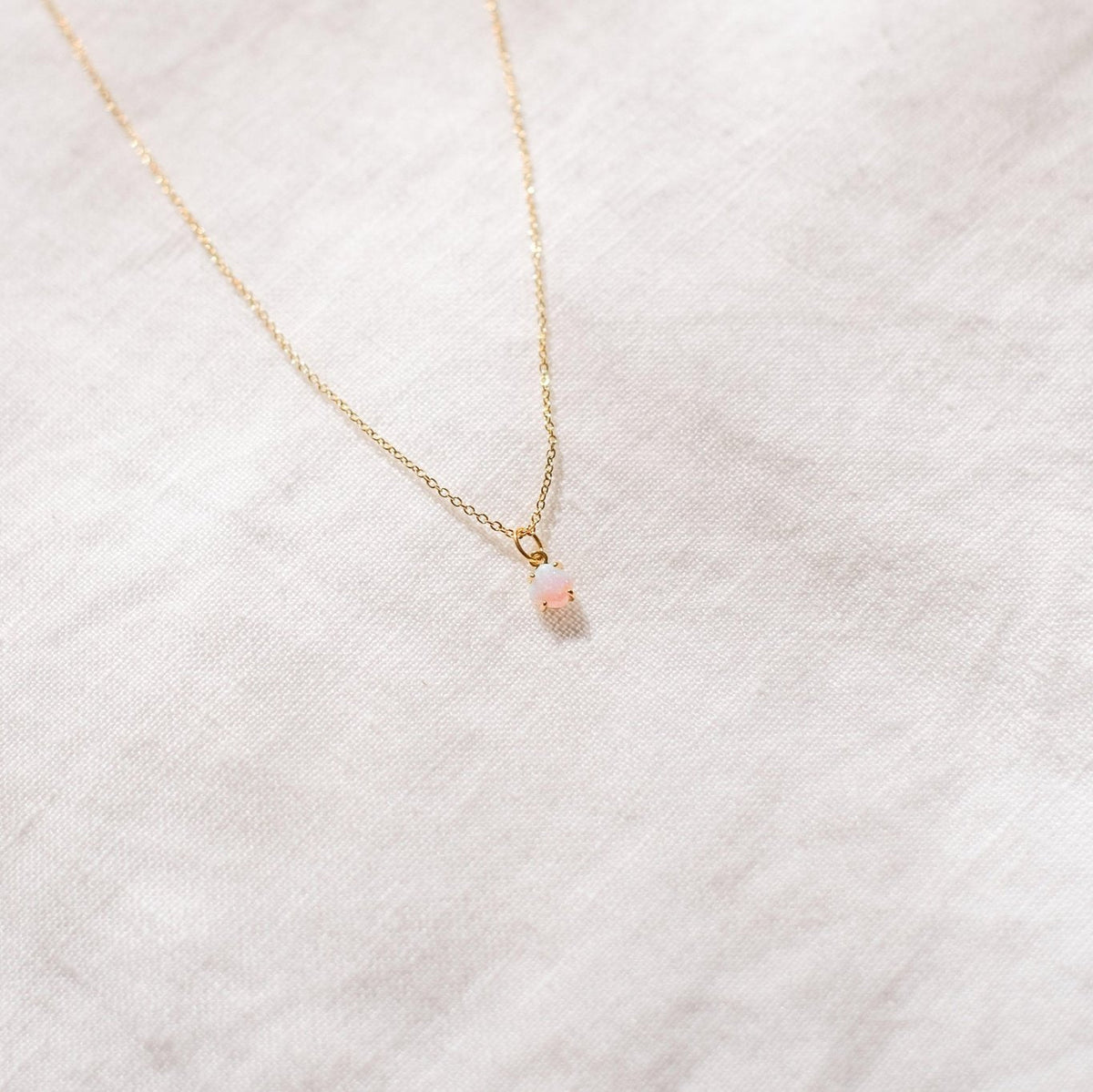 Sardinia Opal Necklace - LLUME Jewelry