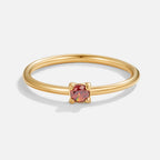 Birthstone 18K Gold Rings - Beautiful Earth Boutique
