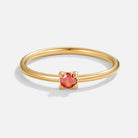 Birthstone 18K Gold Rings - Beautiful Earth Boutique