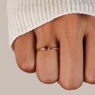 Birthstone 18K Gold Rings - Beautiful Earth Boutique