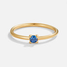 Birthstone 18K Gold Rings - Beautiful Earth Boutique