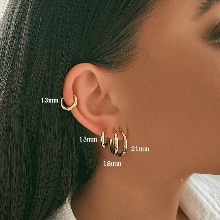 Milla Hoop Earrings