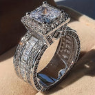 Beatrix | Women Square Cubic Zirconia Ring