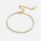 Cordelia Gold Tennis Bracelet - Beautiful Earth Boutique
