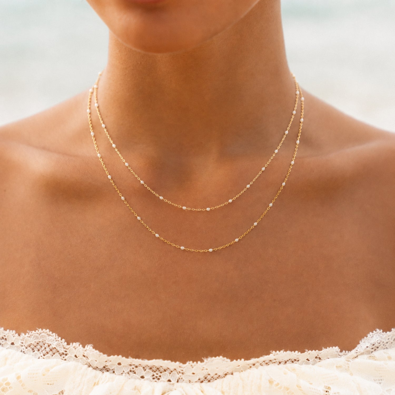 Double Beaded Choker