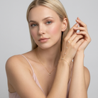 Amélie Sparkling Crystal Bracelet - Joie d’Or