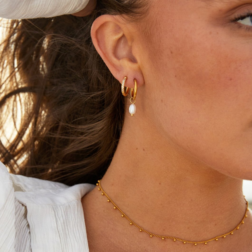Eternity Hoop Earrings - Beautiful Earth Boutique