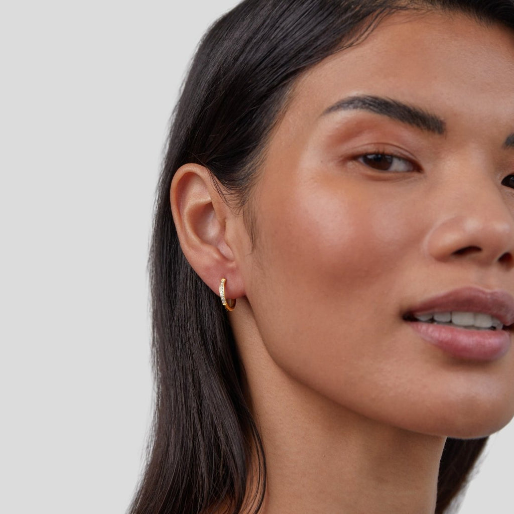 Eternity Hoop Earrings - Beautiful Earth Boutique