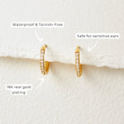 Eternity Hoop Earrings - Beautiful Earth Boutique