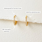 Eternity Hoop Earrings - Beautiful Earth Boutique