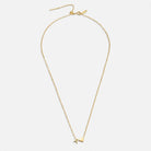 Forever Love & Letter Gold Necklace - Beautiful Earth Boutique