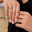 Gold Infinity Loop Ring - Beautiful Earth Boutique