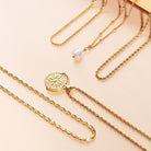 Golden Sun Necklace