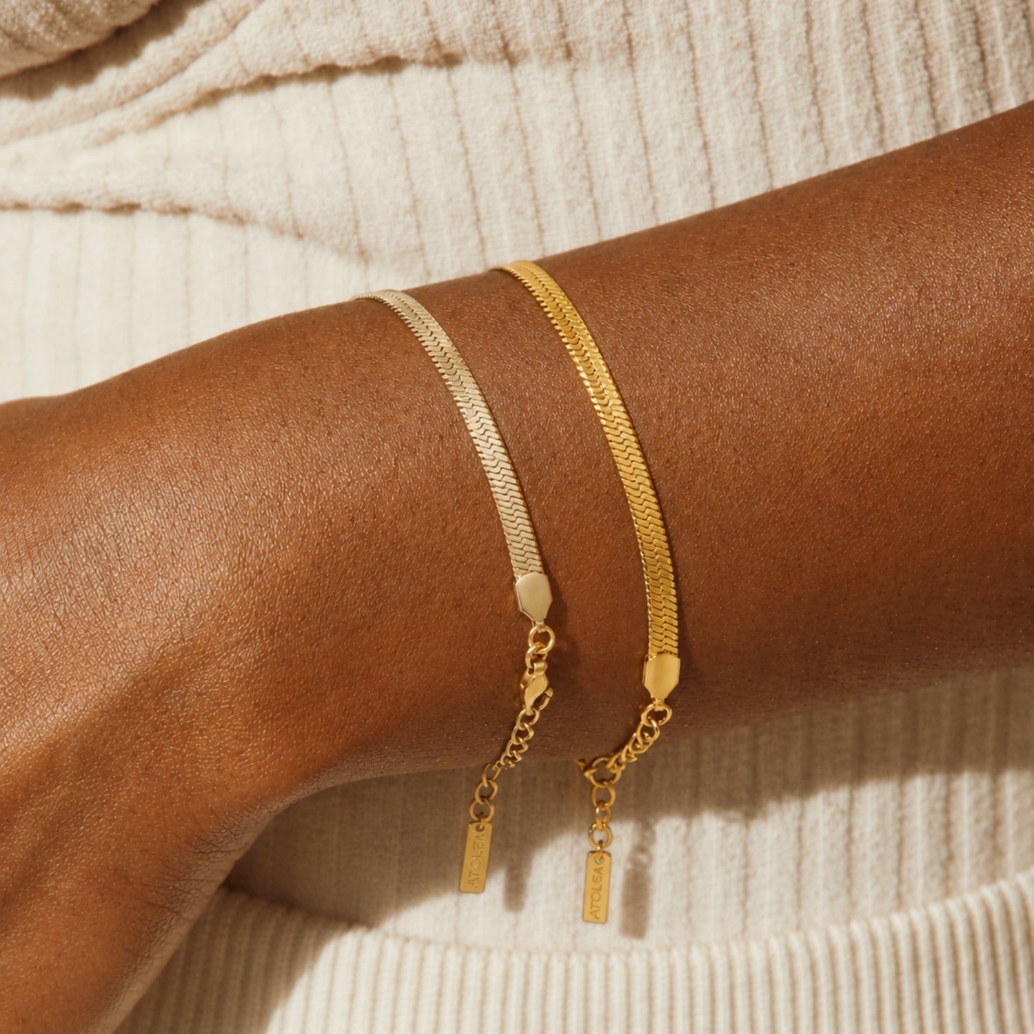 "Kauai" Herringbone Bracelet