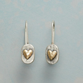 Silver and Gold Earrings