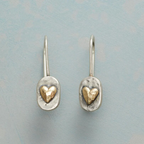 Silver and Gold Earrings