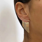 Vintage Earrings with Gold Hanger