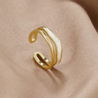 Layered Sahara Gold Ring - Beautiful Earth Boutique