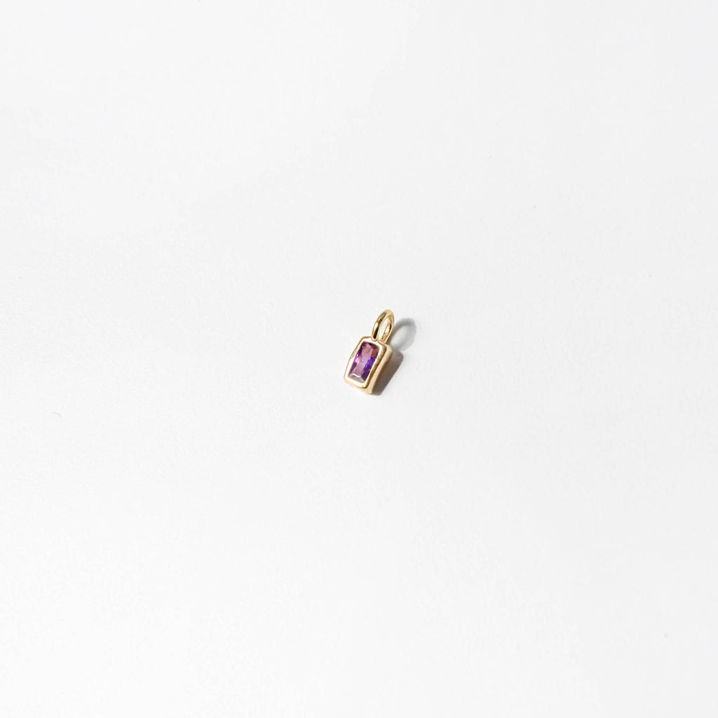 Birthstone charm February