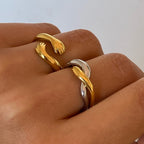 Meideya jewelry Love Wave Ring