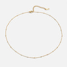Niyah Bead Gold Chain Necklace - Beautiful Earth Boutique