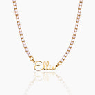 Signature Name Tennis Necklace