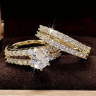 Eternal Radiance Diamond Ring Set