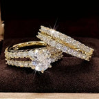 Eternal Radiance Diamond Ring Set