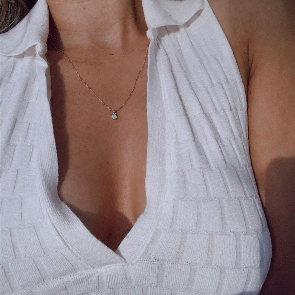 Sardinia Opal Necklace - LLUME Jewelry